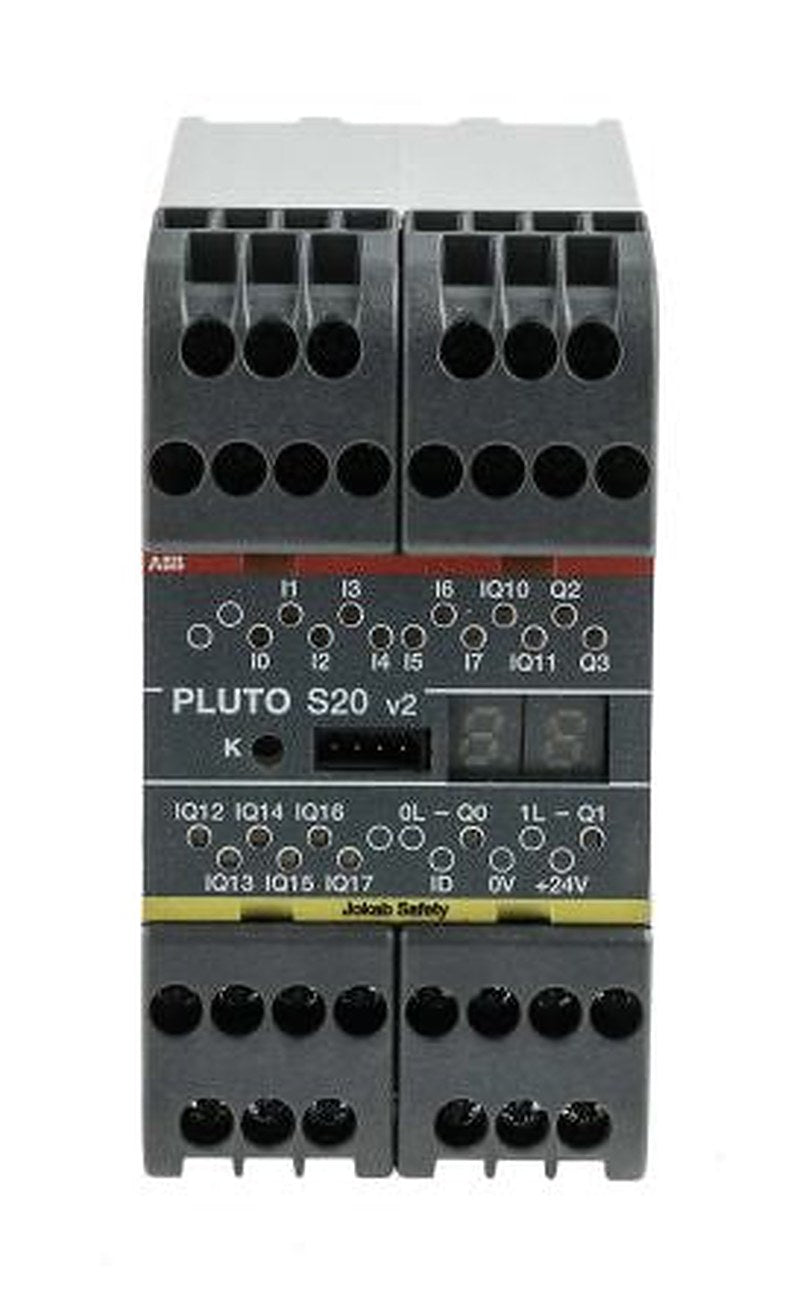 ABB 2TLA Series Safety Controller, 16 Safety Inputs, 4 Safety Outputs, 24V dc