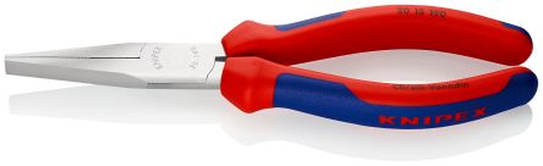 Knipex 1-Piece Long Nose Plier, 200 mm Overall, 50mm Jaw