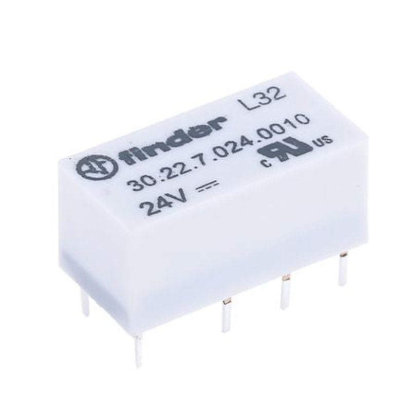 Finder PCB Signal Relay, 24V dc Coil, 2A, SPDT