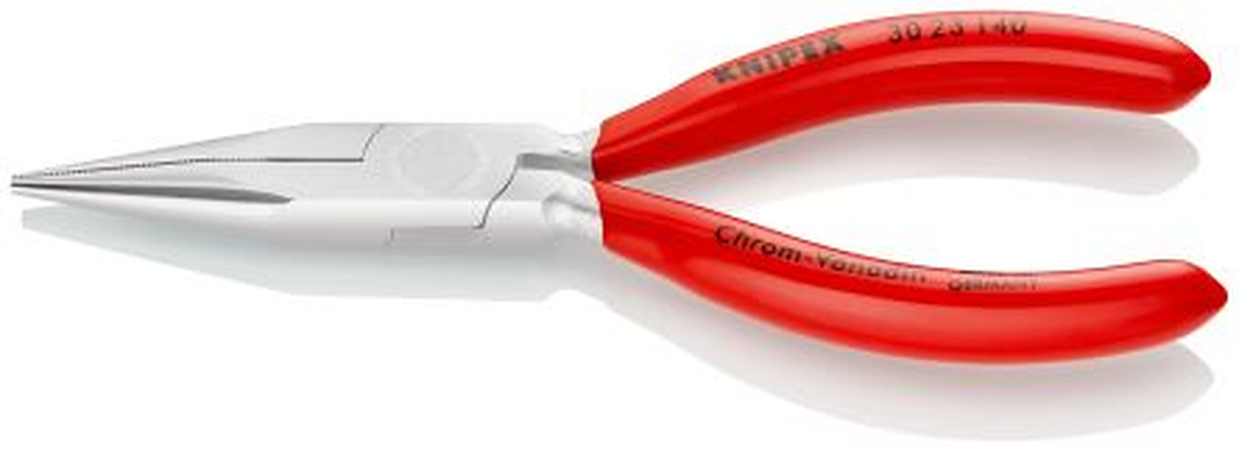 Knipex 1-Piece Long Nose Plier Round, 145 mm Overall, 42mm Jaw