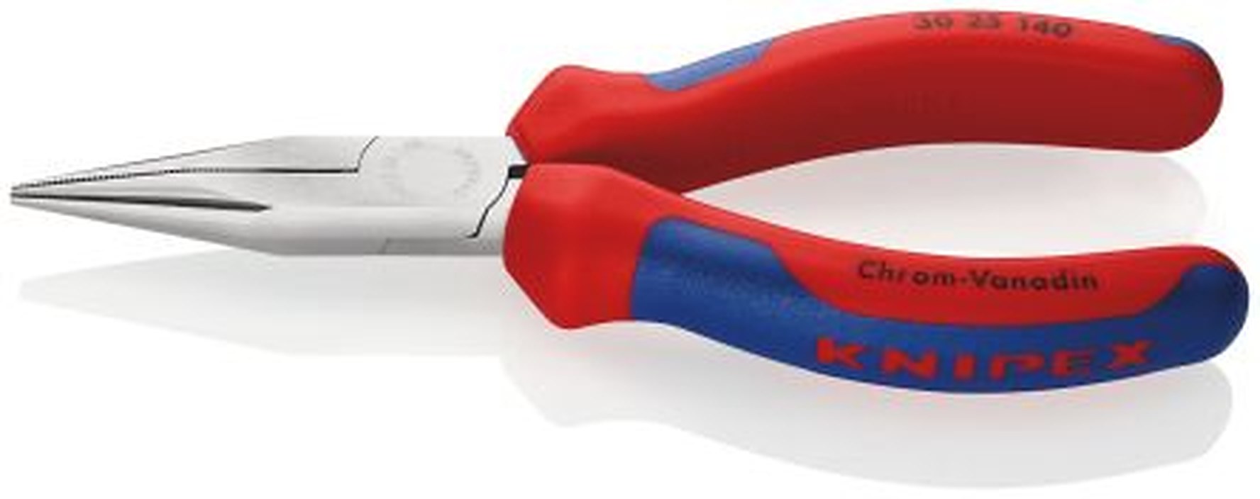 Knipex 1-Piece Long Nose Plier, 145 mm Overall, 42mm Jaw