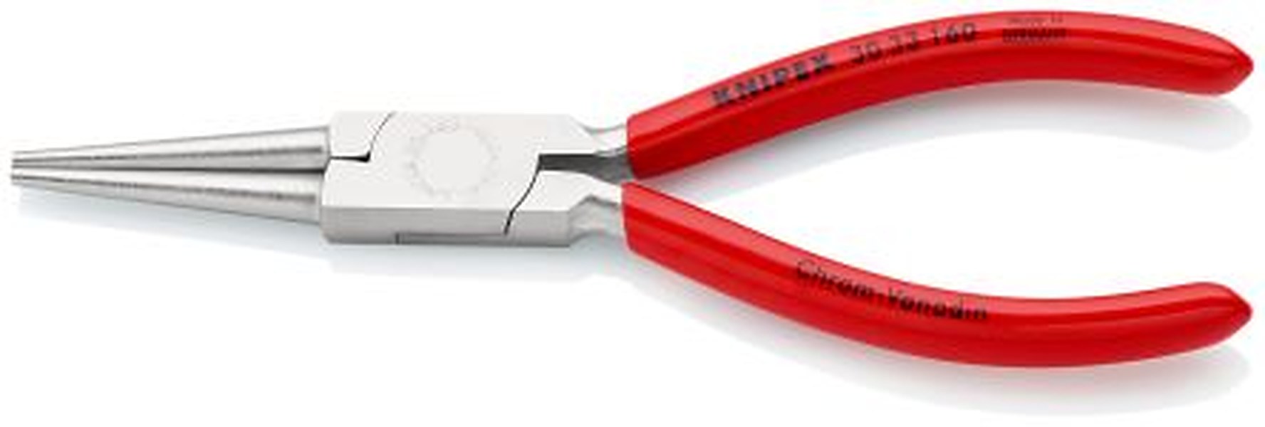 Knipex 1-Piece Long Nose Plier Round, 160 mm Overall, 41mm Jaw