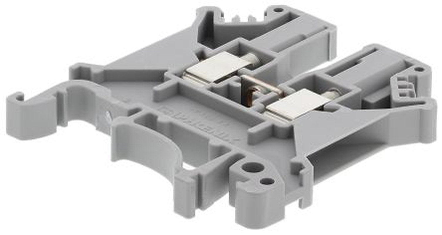 Phoenix Contact 3001501 UK3 N Series Feed Through Terminal Block Grey, 0.2mm², 4 mm², 1-Level, Screw, IECEx KEM 06.0034