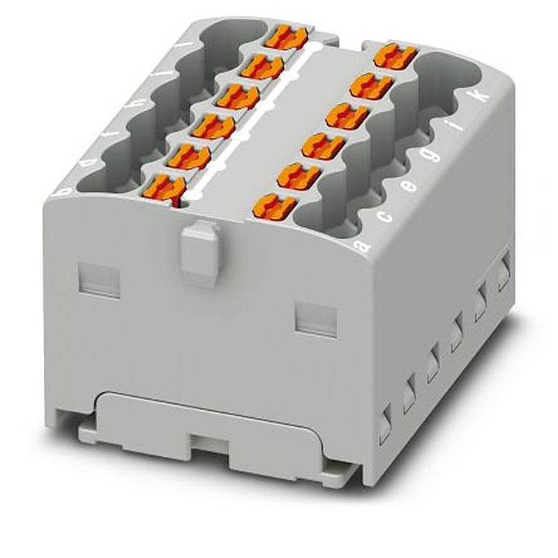 Phoenix Contact Distribution Block, 12 Way, 450V, 17.5A, Grey