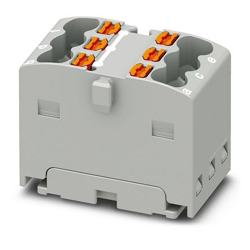 Phoenix Contact Distribution Block, 6 Way, 450V, 17.5A, Grey