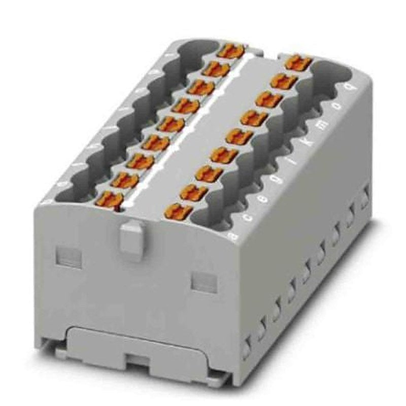 Phoenix Contact Distribution Block, 18 Way, 450V, 17.5A, Grey