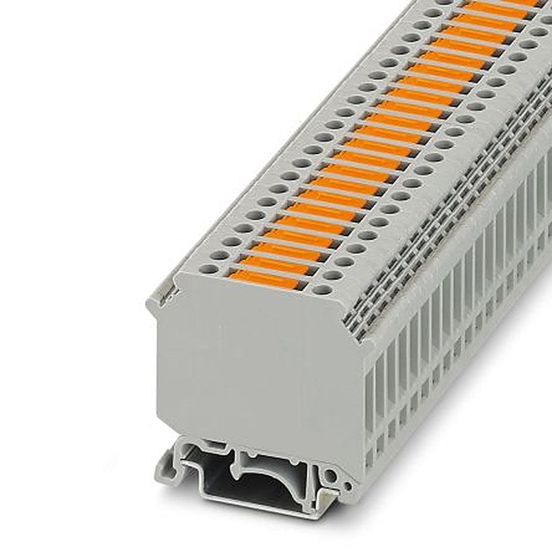 Phoenix Contact 3004087 UK5-MTK-P/P MIT SPERRE Series Knife Disconnect Terminal Block Grey, 0.2mm², 6 mm², 1-Level,