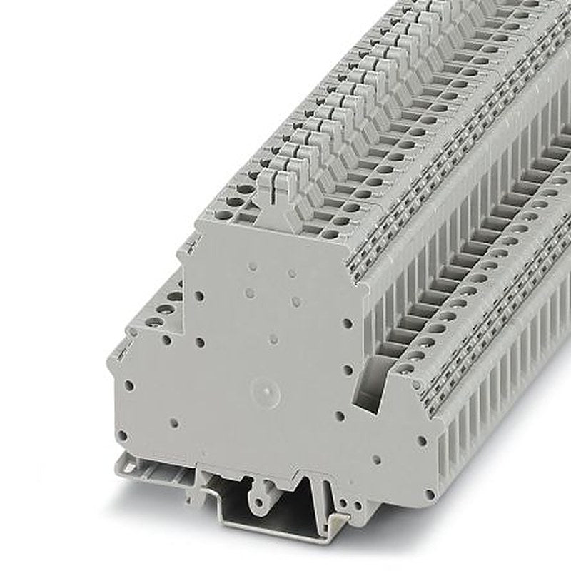 Phoenix Contact 3007055 UKK 5-T Series Disconnect Terminal Block Grey, 4mm², 1-Level, Screw