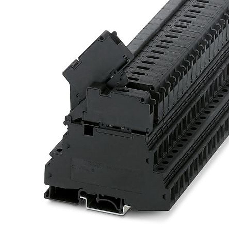 Phoenix Contact 3007217 UKK 5-HESI (6.3X32) Series Modular Terminal Block Black, 4mm², 1-Level, Screw
