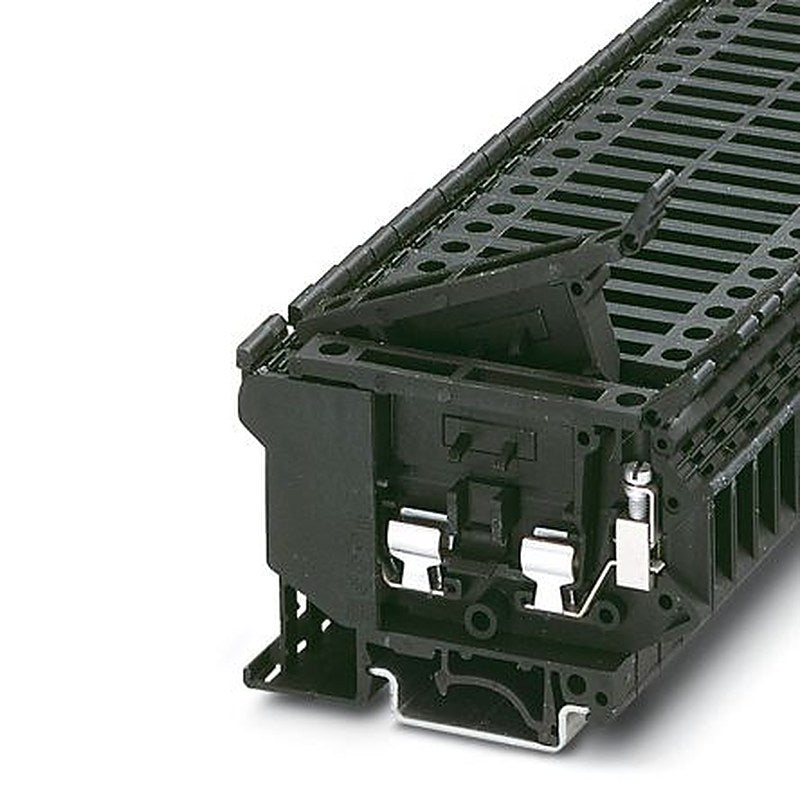 Phoenix Contact 3007916 UK5-HESI GY Series Fuse Modular Terminal Block Grey, 0.2mm², 4 mm², 1-Level Fused, Screw