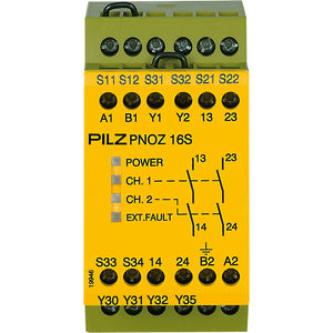 Pilz 774070 - PNOZ 16S 24VAC 24VDC 2n/o 2so