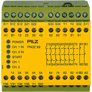 Pilz 774605 - PNOZ X9 100-120VAC 24VDC 7n/o 2n/c 2so