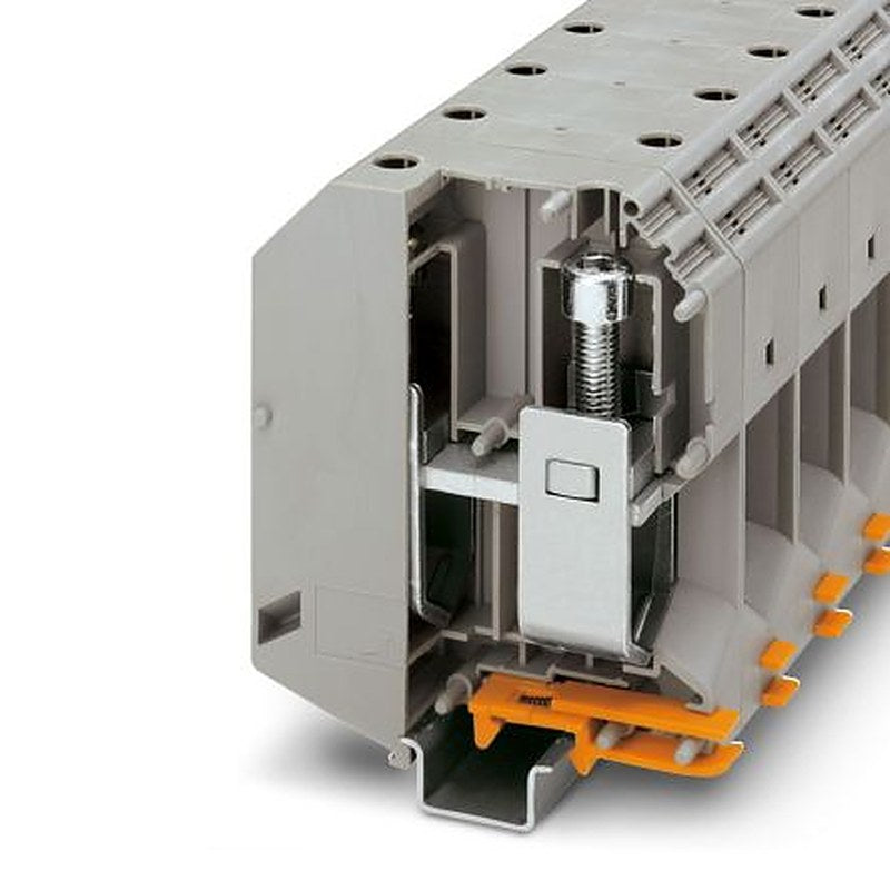 Phoenix Contact 3010217 UKH 240 Series High Current Connector Grey, 240mm², 70 mm², 1-Level, Screw, IECEx/ATEX