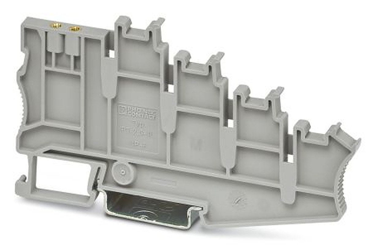 Phoenix Contact PT 2.5-4L/1P-F Series Flange for Use with DIN Rail