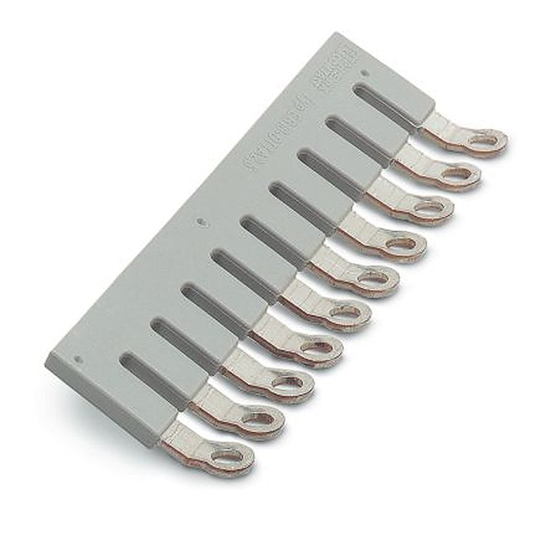 Phoenix Contact EB 10- OTTA 2.5 Series Insertion Bridge for Use with DIN Rail Terminal Blocks