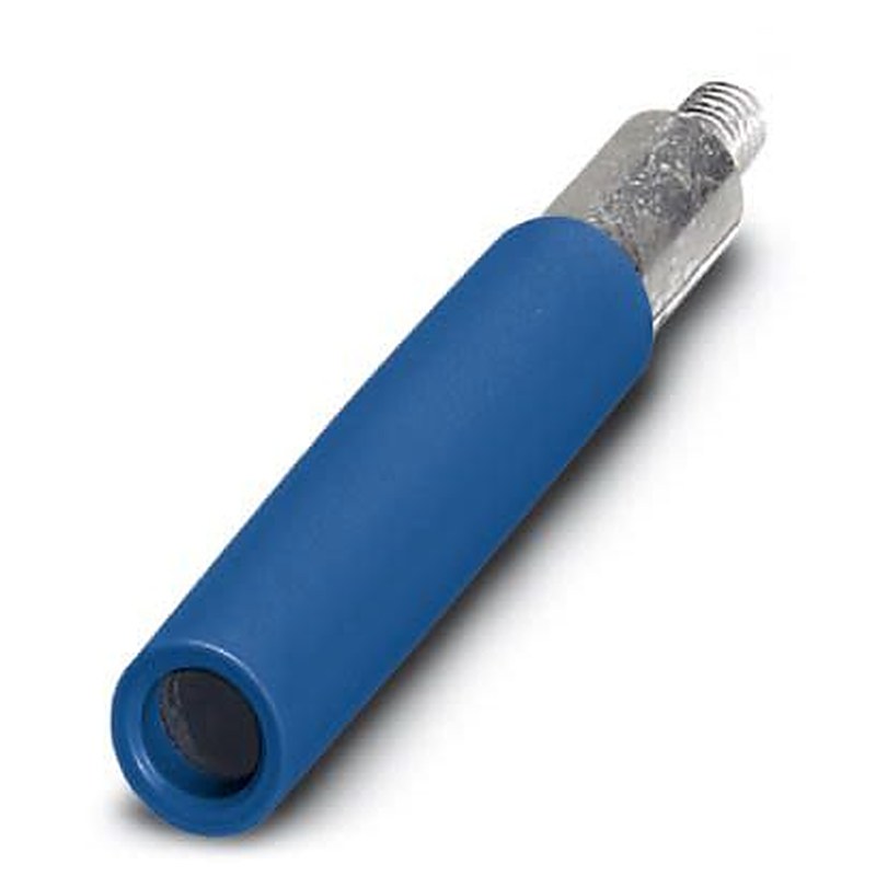 Phoenix Contact Blue Female Test Connector Adapter With Brass contacts