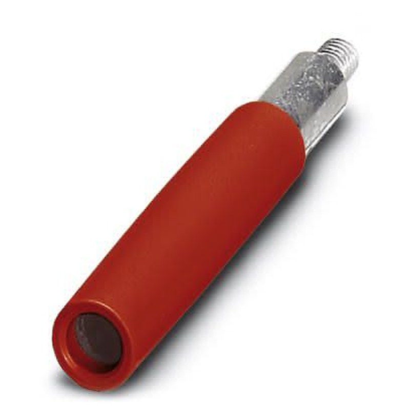 Phoenix Contact Red Female Test Connector Adapter With Brass contacts