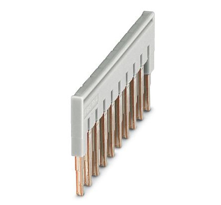 Phoenix Contact FBS 10-4 GY Series Plug-In Bridge for Use with DIN Rail Terminal Blocks