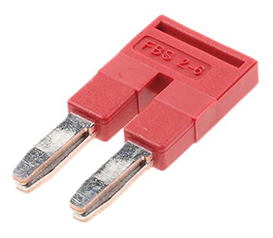 Phoenix Contact FBS 2-6 Series Jumper Bar for Use with DIN Rail Terminal Blocks