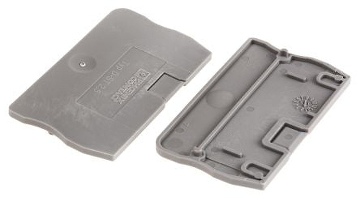Phoenix Contact D-ST Series End Cover for Use with DIN Rail Terminal Blocks