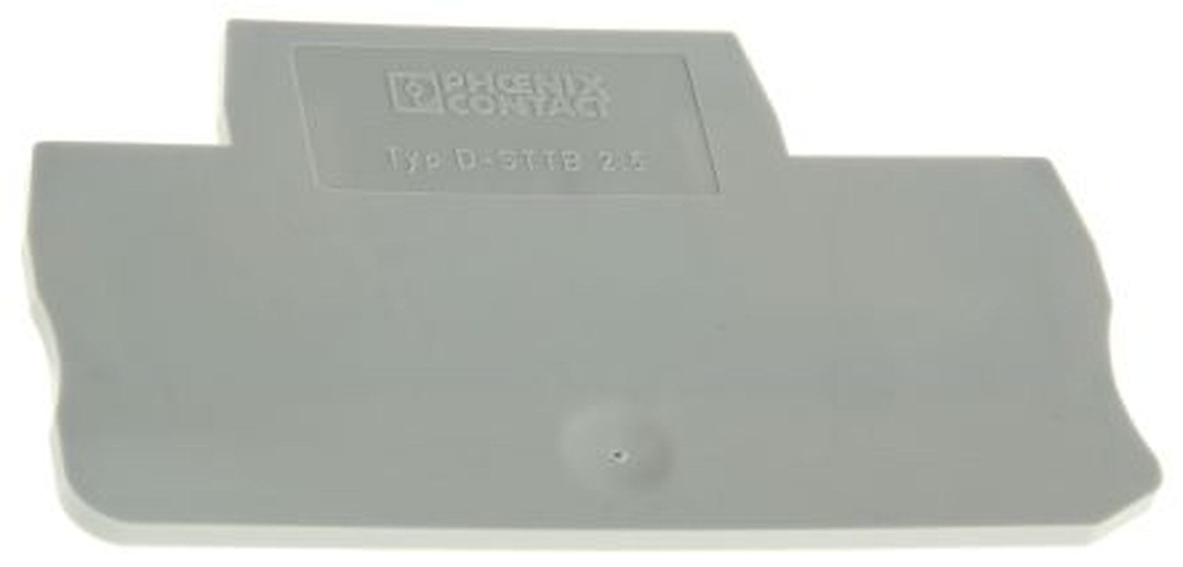 Phoenix Contact D-STTB 2.5 Series End Cover for Use with DIN Rail Terminal Blocks