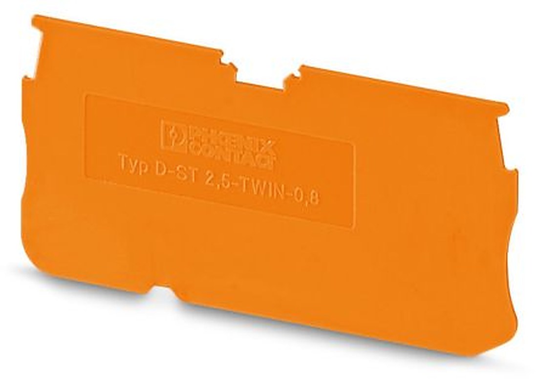 Phoenix Contact D-ST 2.5-TWIN-0.8 OG Series End Cover