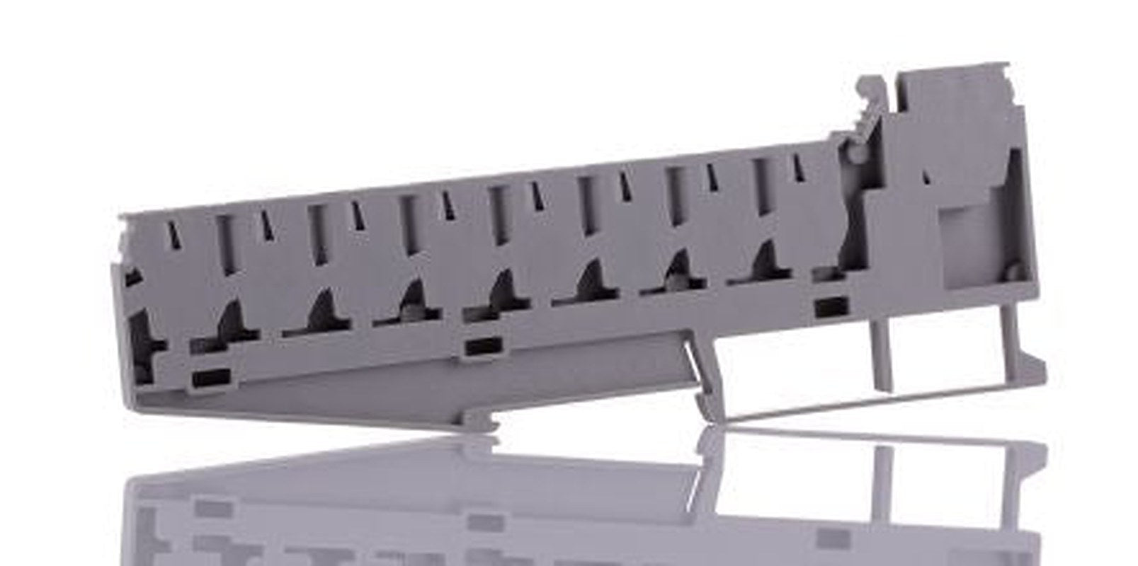 Phoenix Contact 3031047 ZPV 1.5 Series DIN Rail Terminal Block Grey, 0.14mm², 4 mm², 3-Level, Spring Cage
