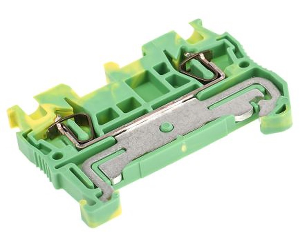 Phoenix Contact 3031513 ST 1.5-PE Series Earth Terminal Block Green, Yellow, 0.08mm², 1.5 mm², 1-Level, Spring Cage,