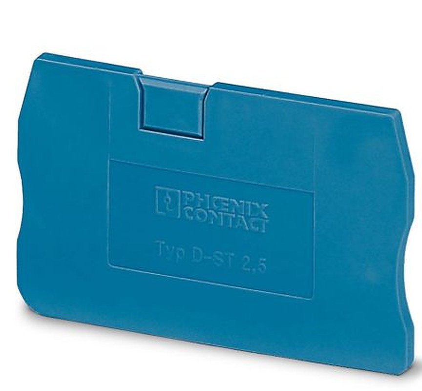 Phoenix Contact D-ST 2.5 BU Series End Cover