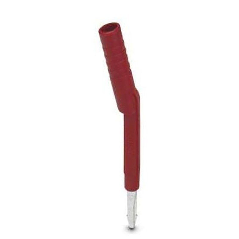 Phoenix Contact Red Male Test Connector Adapter With Copper Alloy contacts