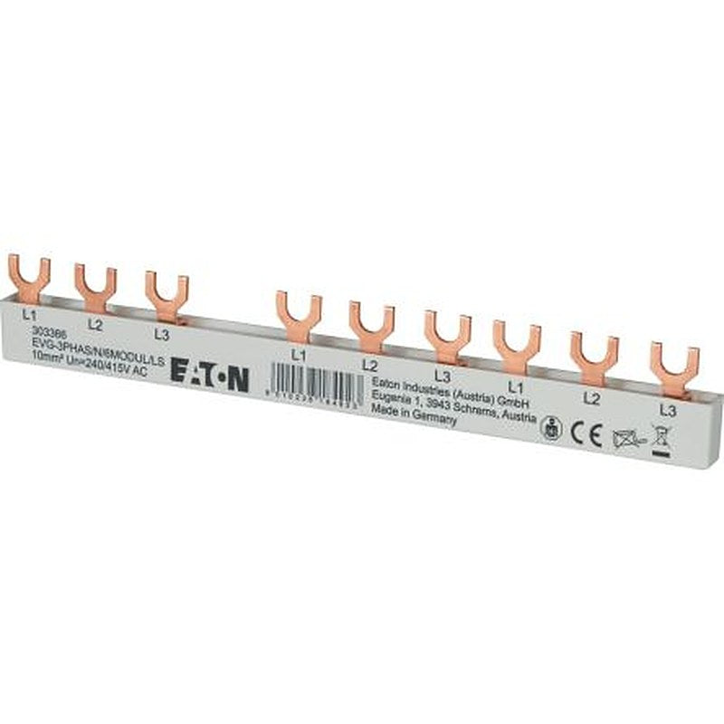Eaton Eaton Moeller xPole xPole 3 Phase Busbar, 690 V, 53.4 mm Pitch
