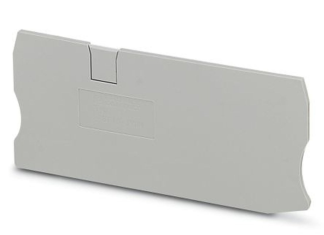 Phoenix Contact D-ST 10-TWIN Series End Cover for Use with Modular Terminal Block