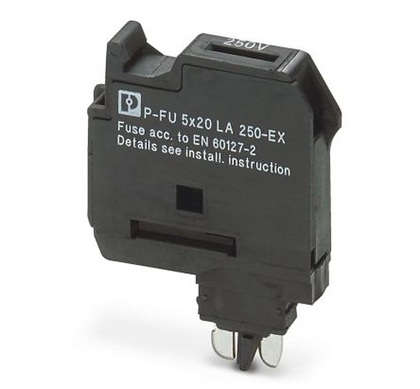 Phoenix Contact P-FU 5X20 Series Fuse Plug, UL, IECEx, cULus, cUL