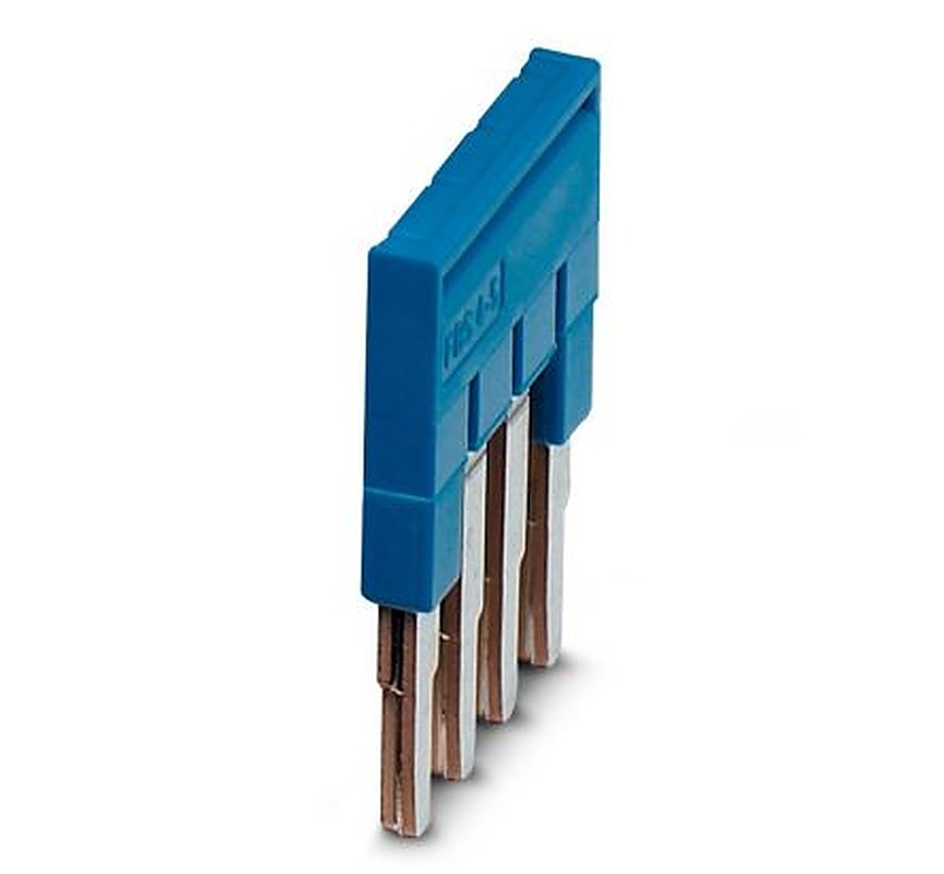 Phoenix Contact FBS4-5 BU Series Jumper Bar for Use with Modular Terminal Block