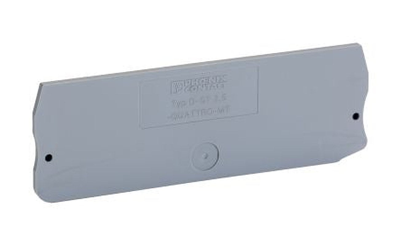 Phoenix Contact End Cover for Use with Modular Terminal Block
