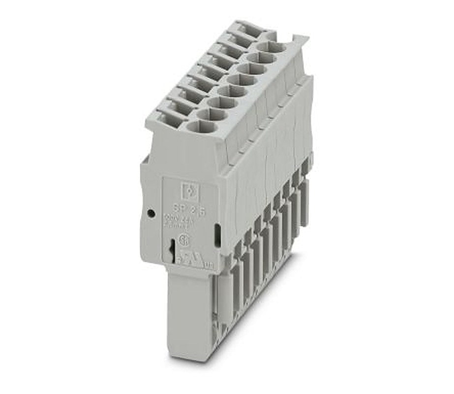 Phoenix Contact SP 2.5/9 Series Pluggable Terminal Block, 24A