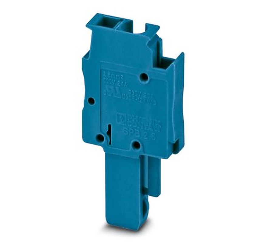 Phoenix Contact SPB Series Terminal Plug, 1-Way, 12AWG, 28 AWG Wire, 24A Spring Cage