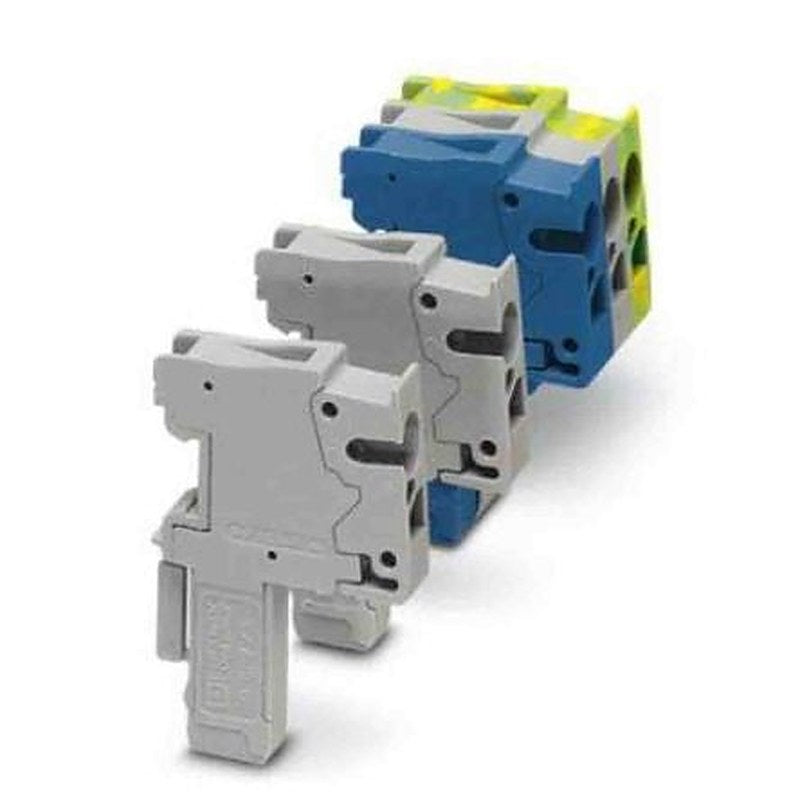 Phoenix Contact Combi Pluggable Solutions Series Pluggable Terminal Block, 1-Contact, 5.2 mm Pitch, 3041040
