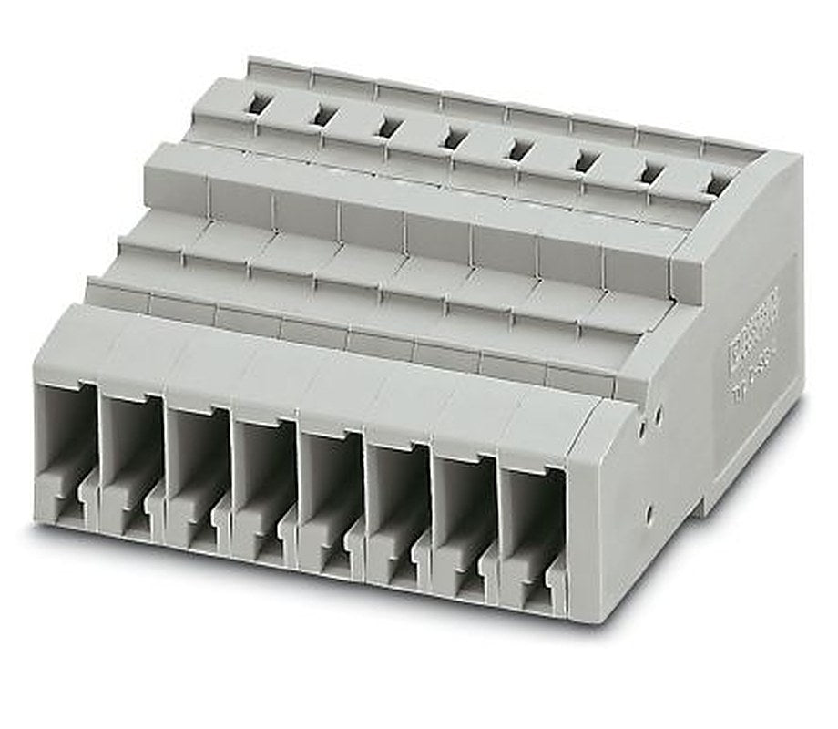 Phoenix Contact 3042515 SC 4 Series Combi Plug Grey, 0.08mm², 6 mm², 1-Level, Spring Cage