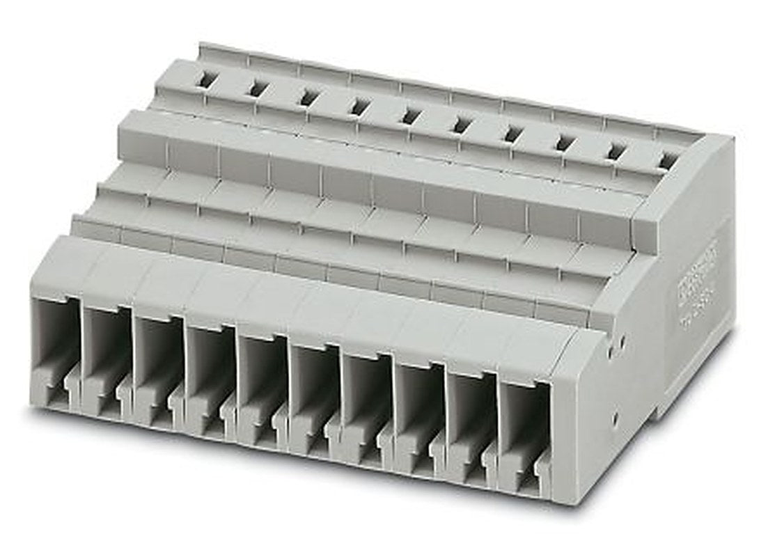 Phoenix Contact 3042531 SC 4 Series Combi Plug Grey, 0.08mm², 6 mm², 1-Level, Spring Cage