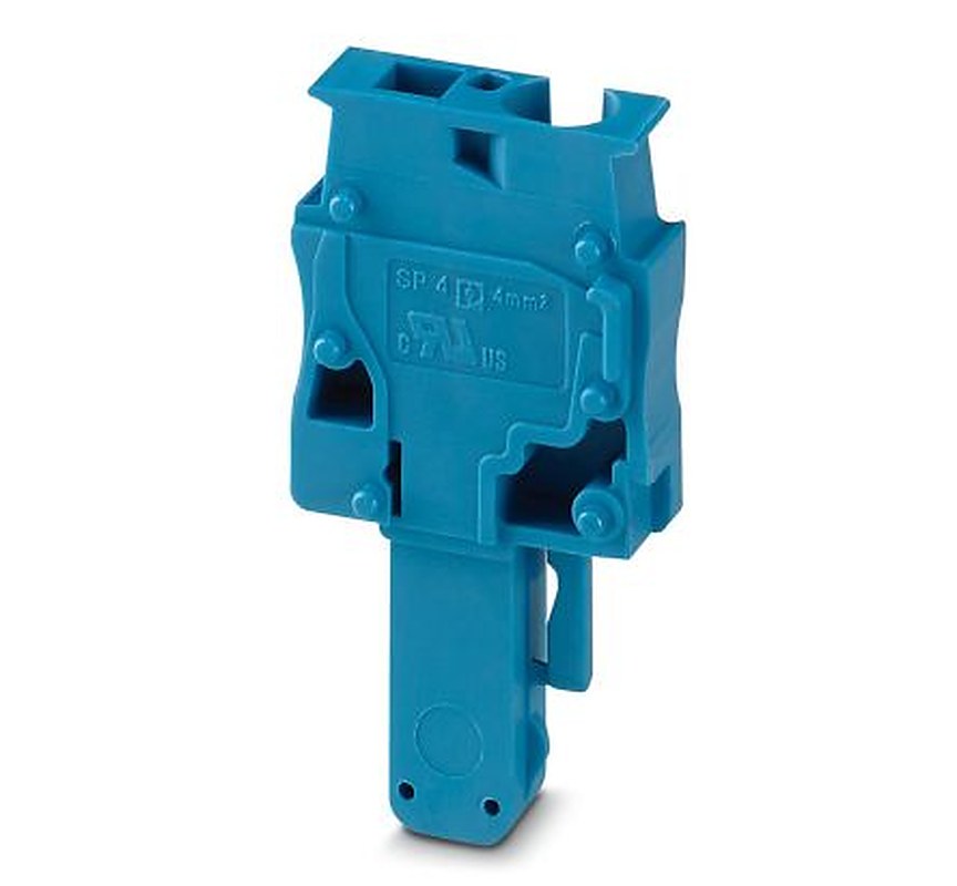Phoenix Contact SP 4/1-M BU Series Terminal Plug for Use with DIN Rail