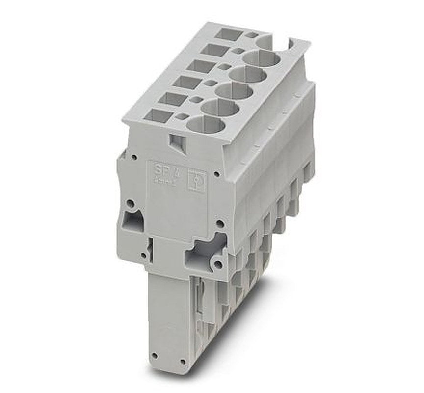 Phoenix Contact SP 4/6 Series Terminal Plug for Use with DIN Rail