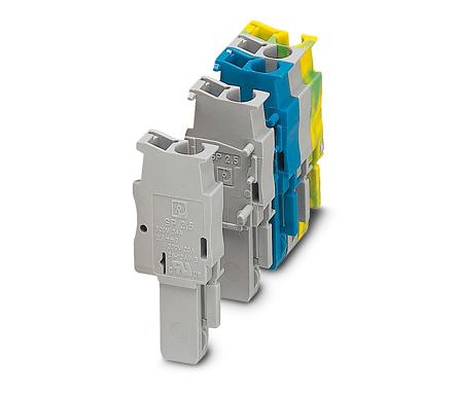 Phoenix Contact SP 2 Series Pluggable Terminal Block, 24A
