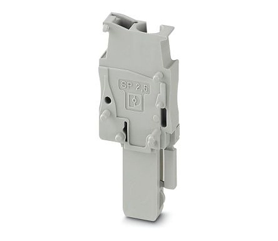 Phoenix Contact SP 2.5/1-R Series Pluggable Terminal Block, 1-Contact, 5.2 mm Pitch, 3043077
