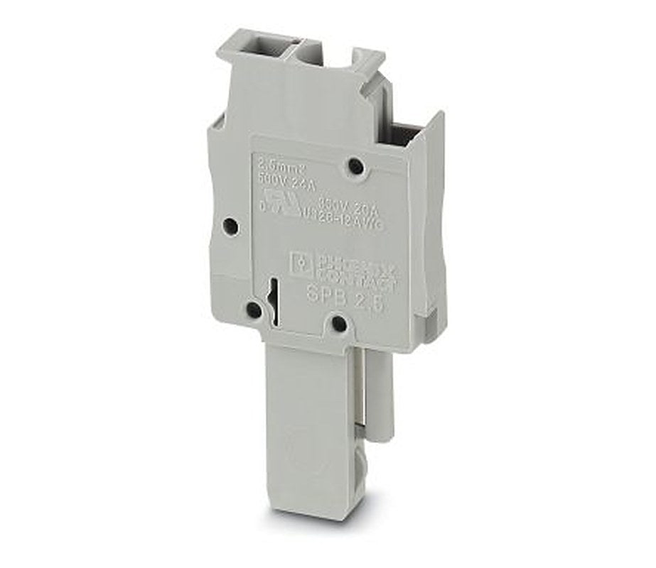 Phoenix Contact SPB 2.5/1-L Series Pluggable Terminal Block, 3043103