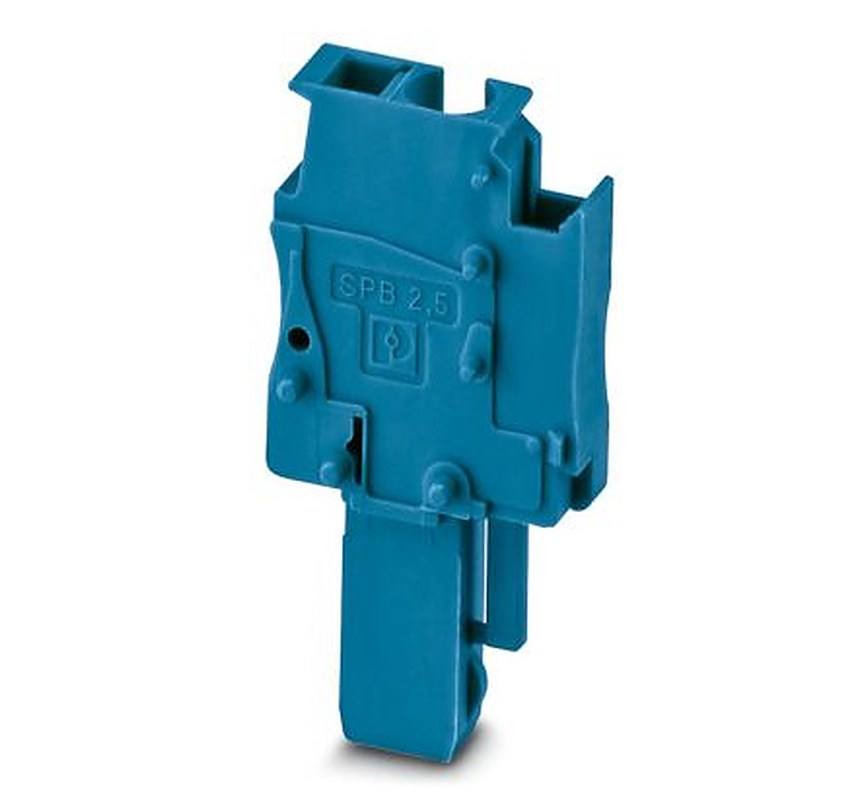 Phoenix Contact SPB Series Terminal Plug, 1-Way, 12AWG, 28 AWG Wire, 24A Spring Cage