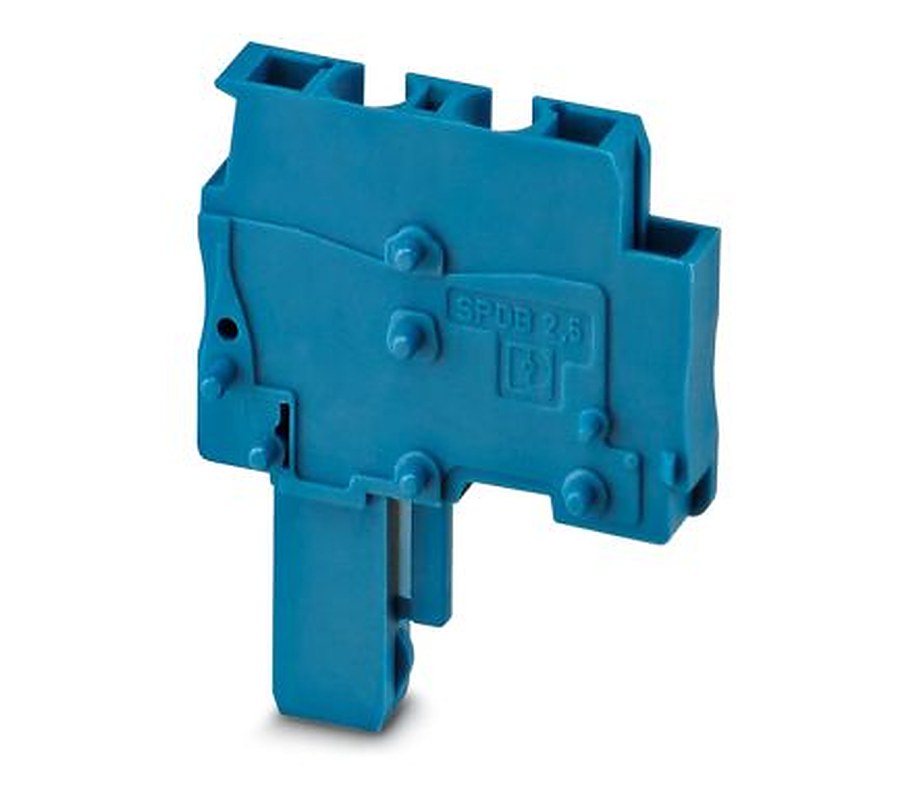 Phoenix Contact SPDB 2.5/1-R BU Series Pluggable Terminal Block, 3043268