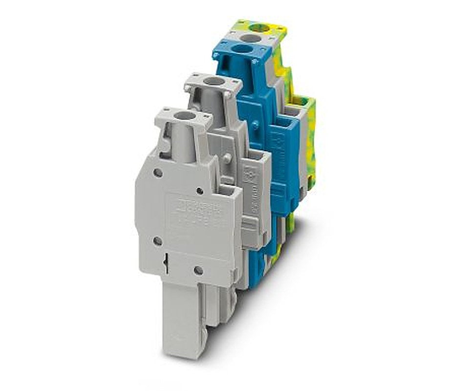 Phoenix Contact UPBV 2.5/1-L Series Pluggable Terminal Block, 1-Contact, 5.2 mm Pitch, 3045318