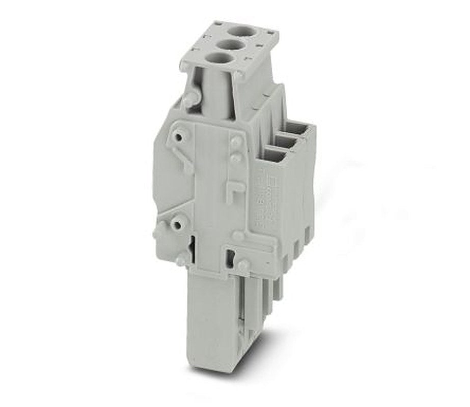 Phoenix Contact UPBV 2 Series Pluggable Terminal Block, 3-Contact, 5.2 mm Pitch, 3045415