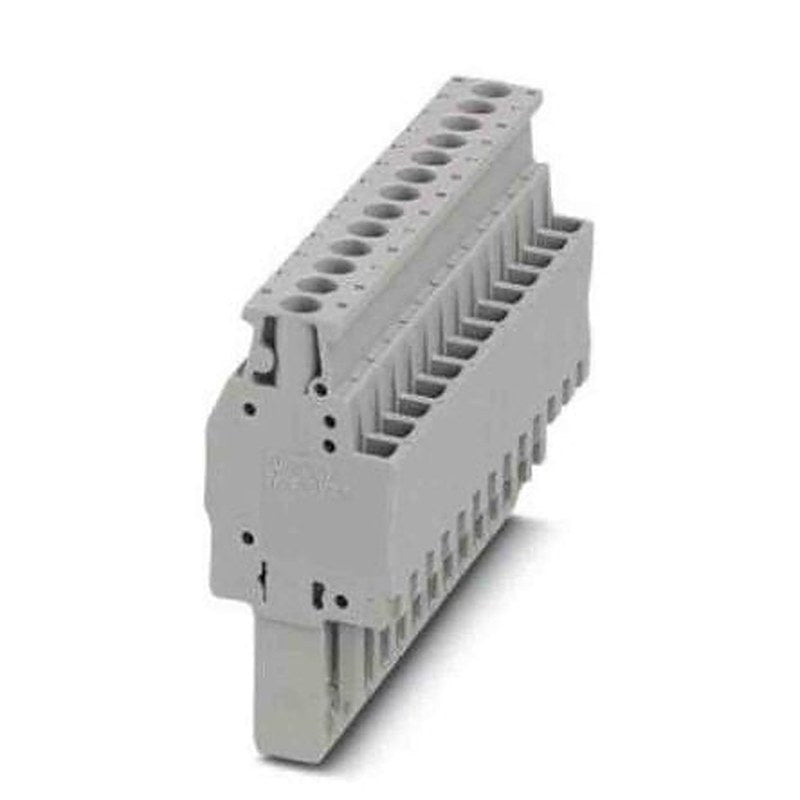 Phoenix Contact Combi Pluggable Solutions Series Pluggable Terminal Block, 13-Contact, 5.2 mm Pitch, 3045525